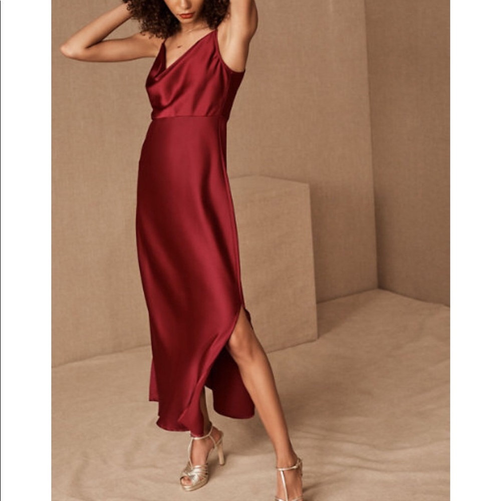 BHLDN Kari Dress in Bordeaux